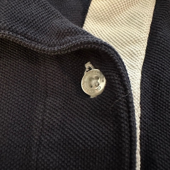 Carolina Herrera Short Sleeve Knit Polo Large Logo - Picture 5 of 5